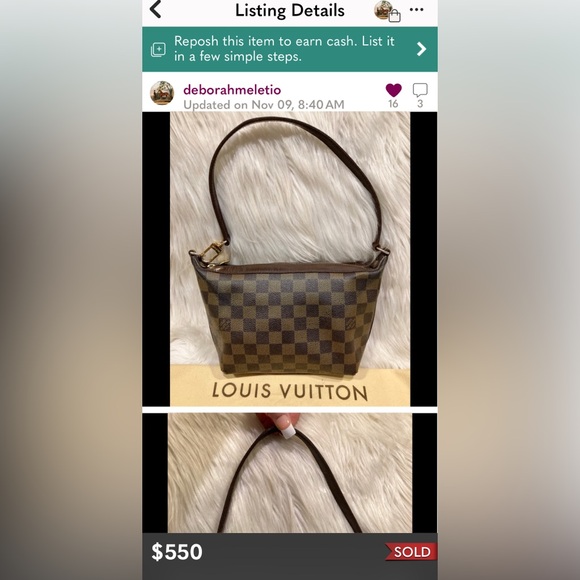 Louis Vuitton Damier Ebene Navona #8.3b - Picture 11 of 11